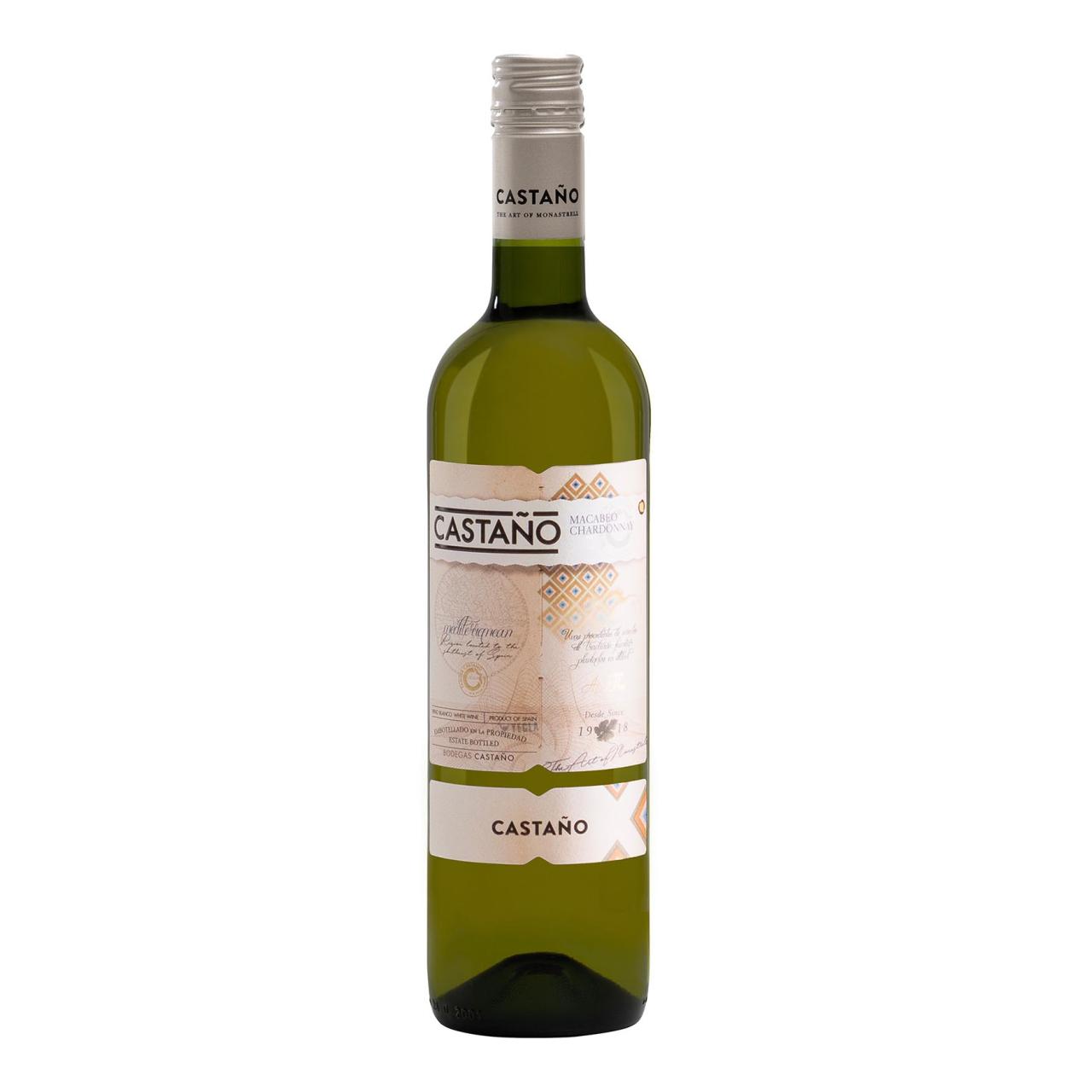*Castano Macabeo Chardonnay 12,5% 0,75l