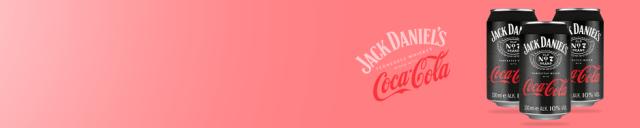 DPG Jack Daniel's & Coca Cola 10% 24x330ml Can