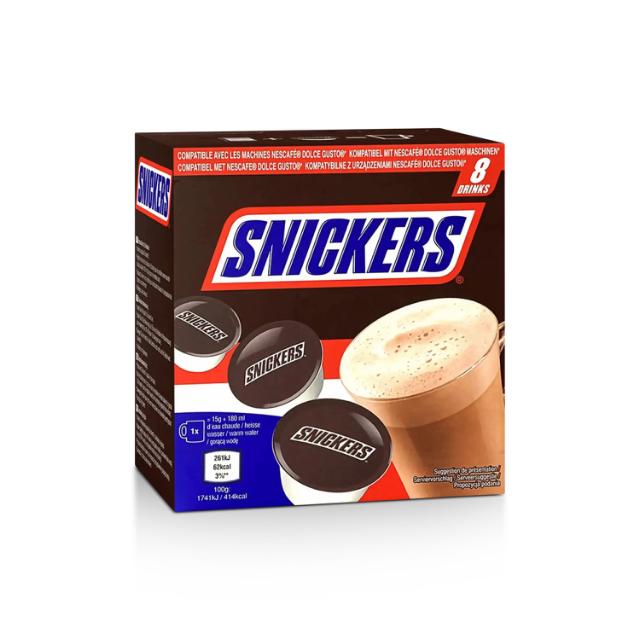 Snickers Hot Chocolate Pods 8 pcs. 120g