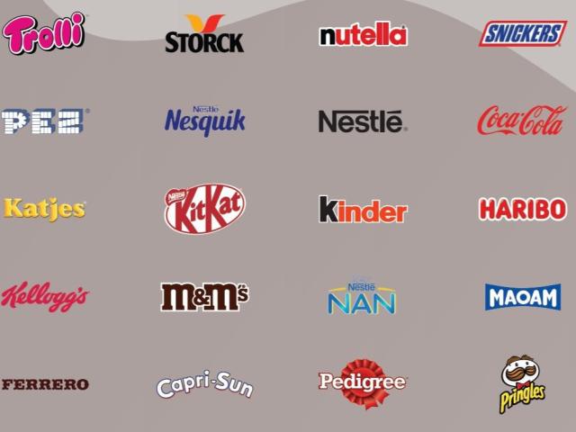 Supermarket eil with products on both side